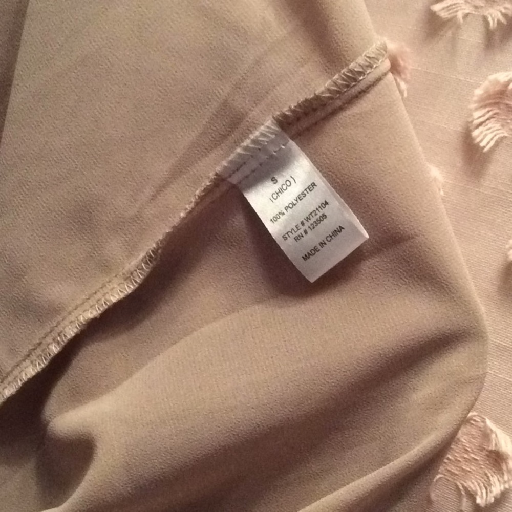 Beige Color Two Style Top - Picture 5 of 5